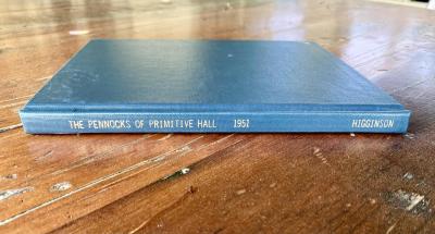 Side view of "Pennocks of Primitive Hall"